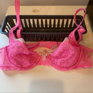 Lace Unlined Demi Bra